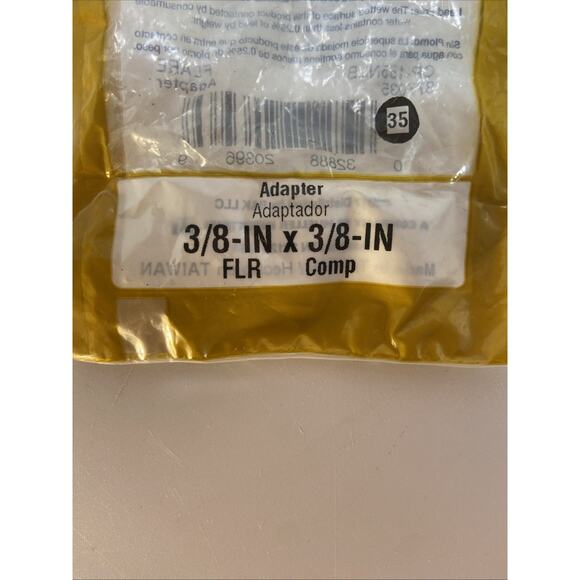 Proline Adapter 3/8” X 3/8” For Plumbing And Heating Lot Of 3 {86} - Picture 9 of 9